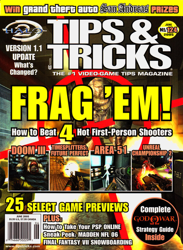 Tips & Tricks Issue 124 (June 2005) cover